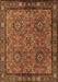 Persian Brown Traditional Rug, tr2217brn