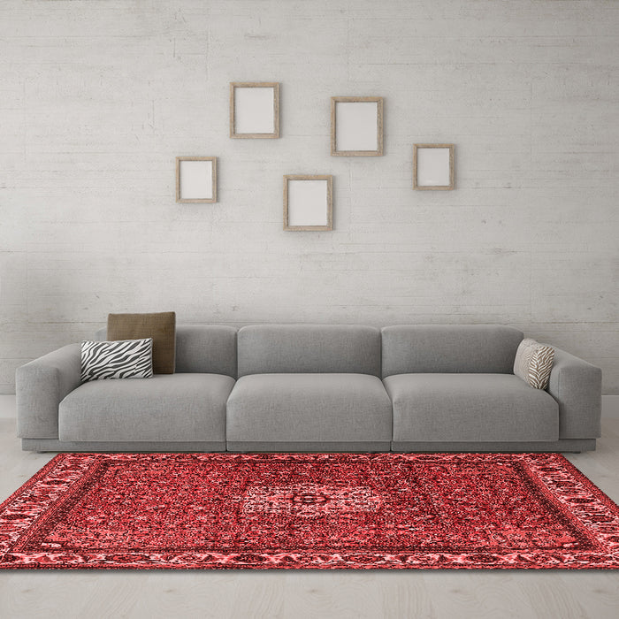 Traditional Red Washable Rugs