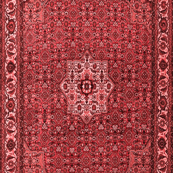 Machine Washable Persian Red Traditional Rug, wshtr2218red