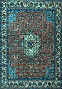 Persian Light Blue Traditional Rug, tr2218lblu