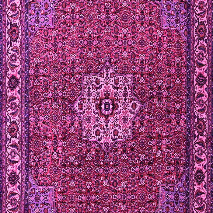 Machine Washable Persian Pink Traditional Rug, wshtr2218pnk