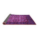 Sideview of Persian Purple Traditional Rug, tr2219pur
