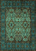 Persian Turquoise Traditional Rug, tr2219turq