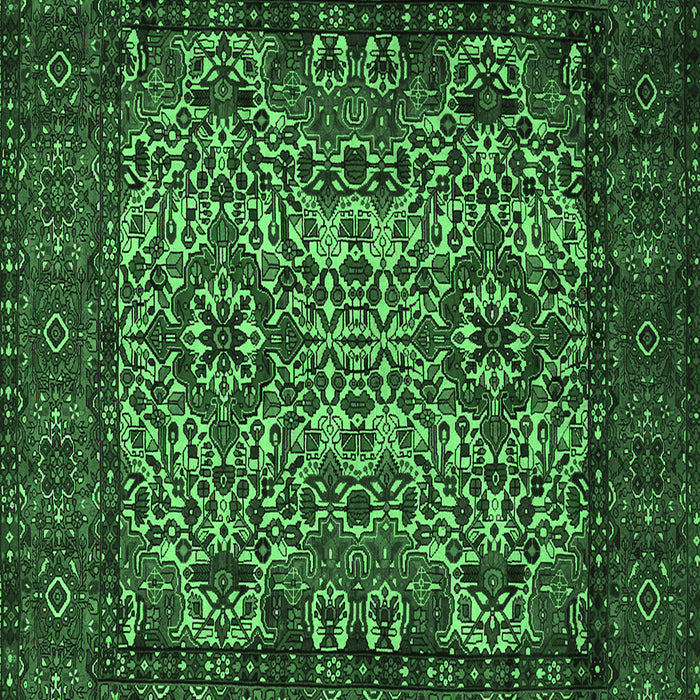 Persian Emerald Green Traditional Rug, tr2219emgrn
