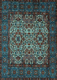 Persian Light Blue Traditional Rug, tr2219lblu