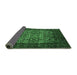 Sideview of Persian Emerald Green Traditional Rug, tr2219emgrn