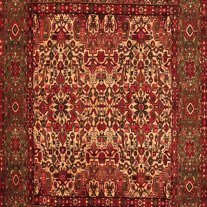 Persian Orange Traditional Rug, tr2219org