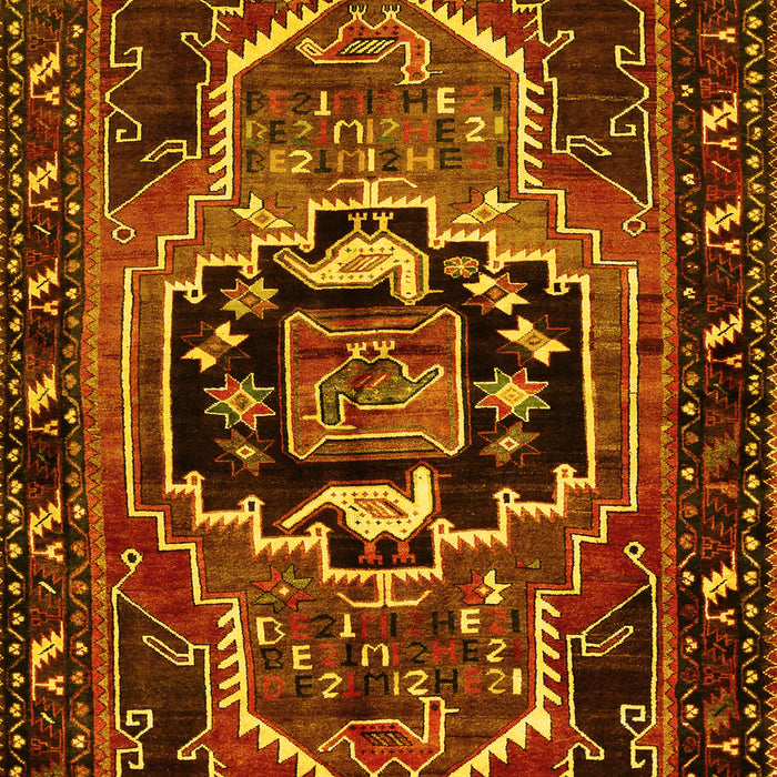 Persian Yellow Traditional Rug, tr221yw