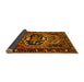 Sideview of Persian Yellow Traditional Rug, tr221yw
