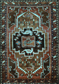 Persian Light Blue Traditional Rug, tr221lblu