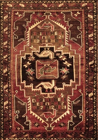 Persian Brown Traditional Rug, tr221brn