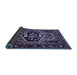 Sideview of Persian Blue Traditional Rug, tr221blu