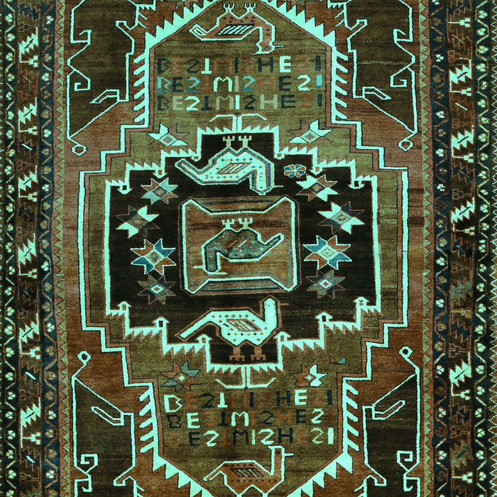Persian Turquoise Traditional Rug, tr221turq