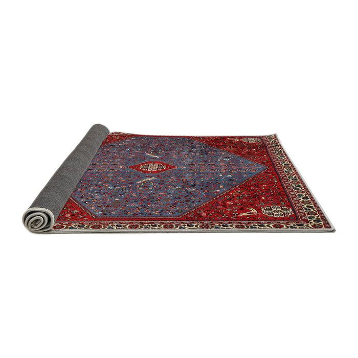 Sideview of Traditional Red Persian Rug, tr2220