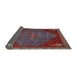 Sideview of Traditional Red Persian Rug, tr2220