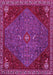 Machine Washable Persian Pink Traditional Rug, wshtr2220pnk