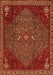 Persian Orange Traditional Rug, tr2220org