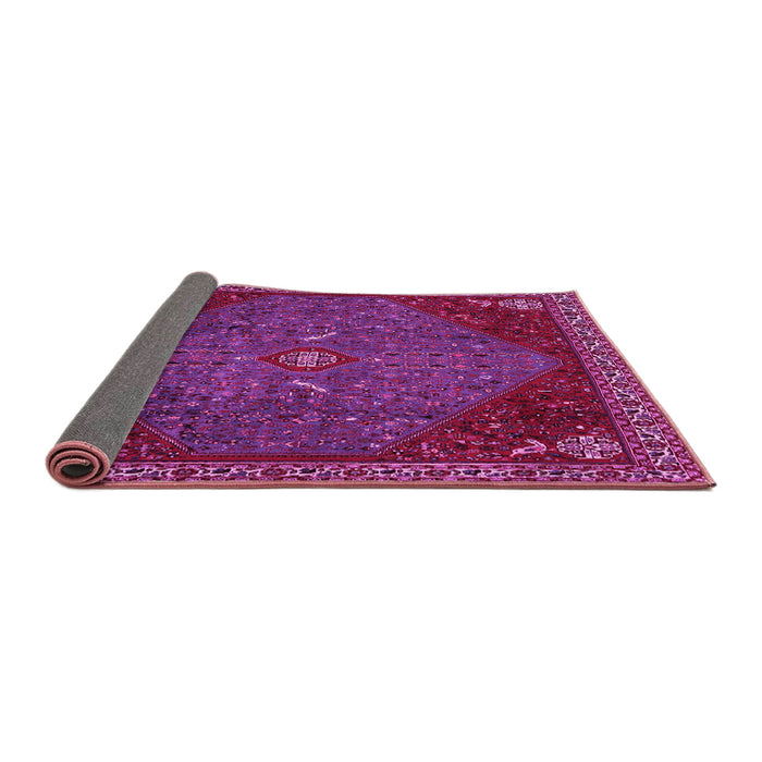Sideview of Persian Pink Traditional Rug, tr2220pnk
