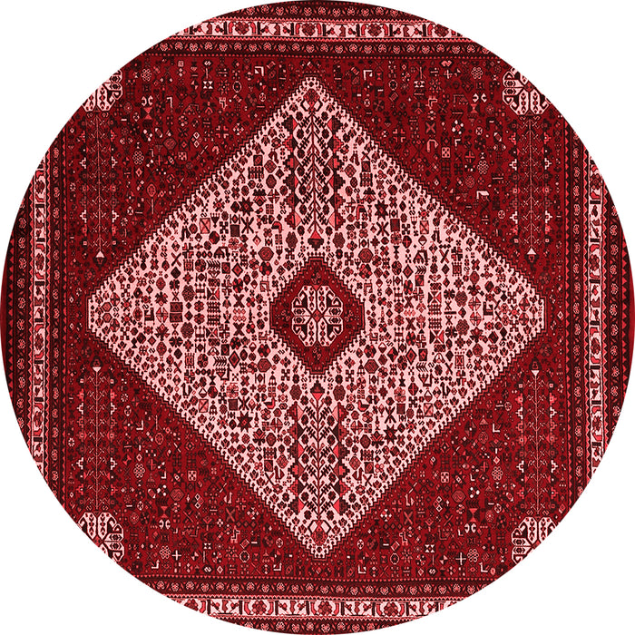 Machine Washable Persian Red Traditional Rug, wshtr2221red