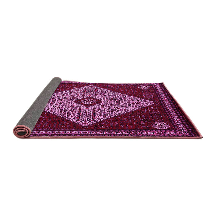 Sideview of Persian Pink Traditional Rug, tr2221pnk