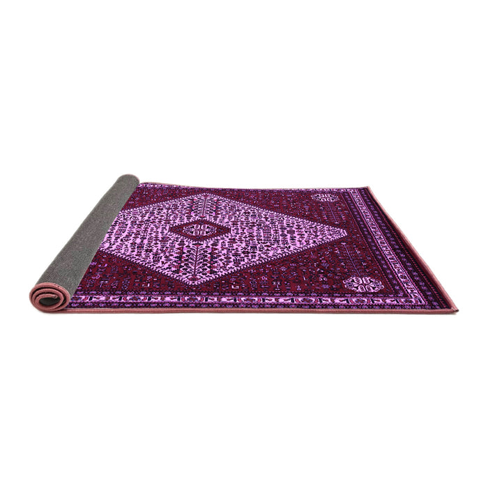Sideview of Persian Purple Traditional Rug, tr2221pur