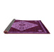 Sideview of Persian Purple Traditional Rug, tr2221pur