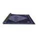 Sideview of Persian Blue Traditional Rug, tr2221blu