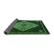 Sideview of Persian Emerald Green Traditional Rug, tr2221emgrn