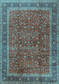 Persian Light Blue Traditional Rug, tr2222lblu