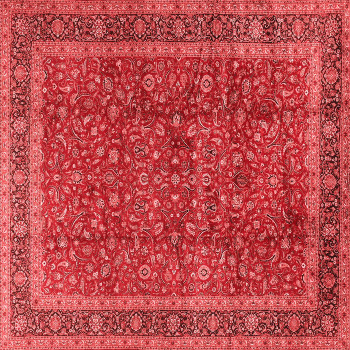 Machine Washable Persian Red Traditional Rug, wshtr2222red