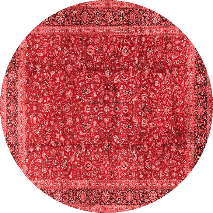 Machine Washable Persian Red Traditional Rug, wshtr2222red
