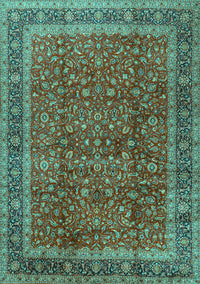 Persian Turquoise Traditional Rug, tr2222turq