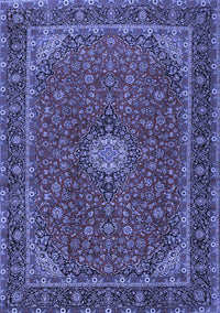 Medallion Blue Traditional Rug, tr2223blu