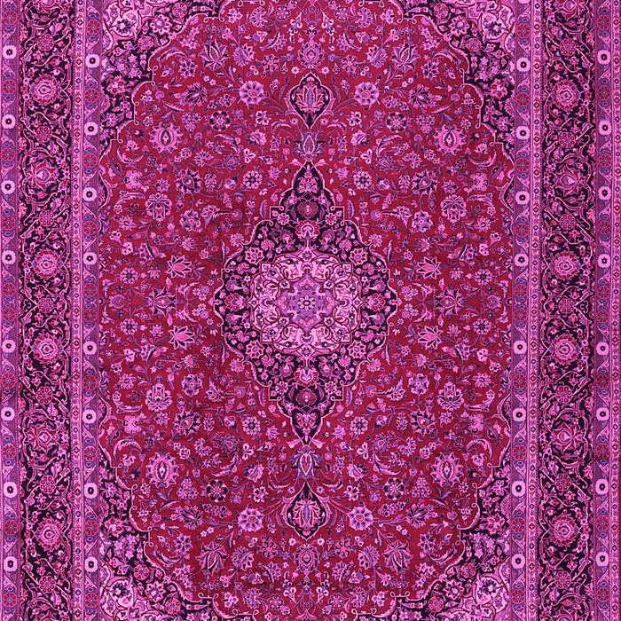 Medallion Pink Traditional Rug, tr2223pnk