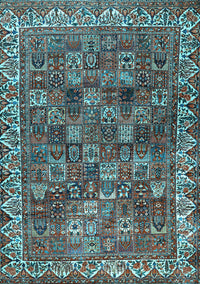 Persian Light Blue Traditional Rug, tr2224lblu