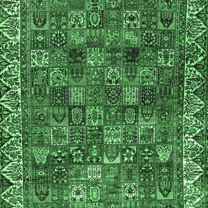 Persian Emerald Green Traditional Rug, tr2224emgrn