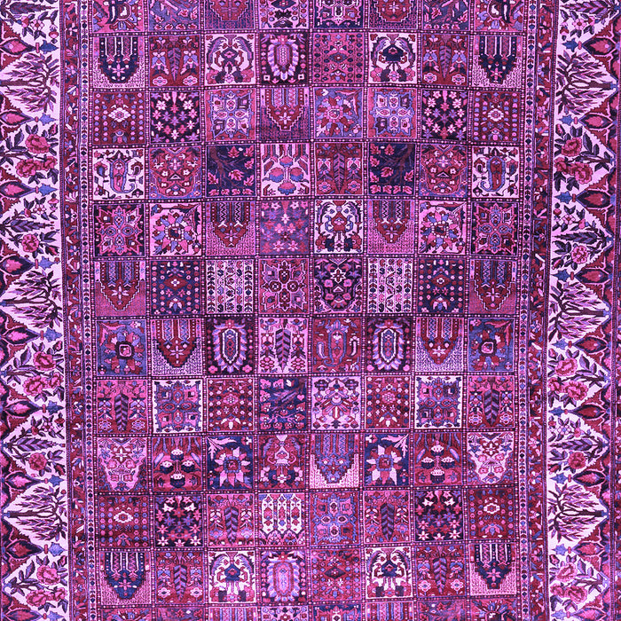 Machine Washable Persian Purple Traditional Area Rugs, wshtr2224pur