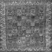 Serging Thickness of Persian Gray Traditional Rug, tr2224gry