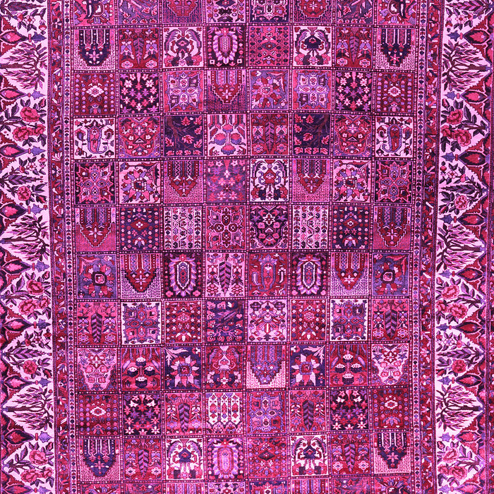 Machine Washable Persian Pink Traditional Rug, wshtr2224pnk