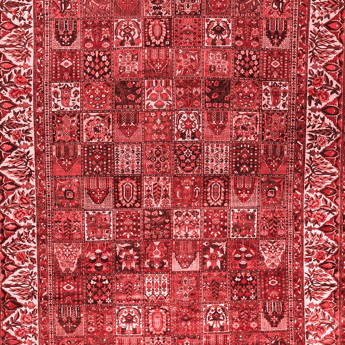Machine Washable Persian Red Traditional Rug, wshtr2224red
