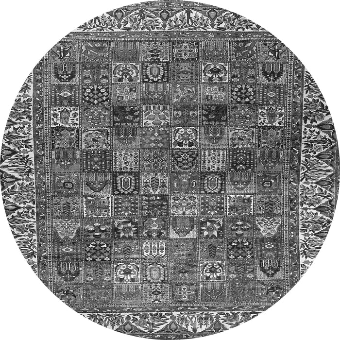 Square Persian Gray Traditional Rug, tr2224gry