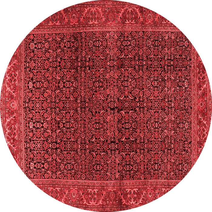 Machine Washable Persian Red Traditional Rug, wshtr2225red