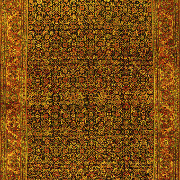 Persian Yellow Traditional Rug, tr2225yw