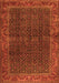 Persian Orange Traditional Rug, tr2225org