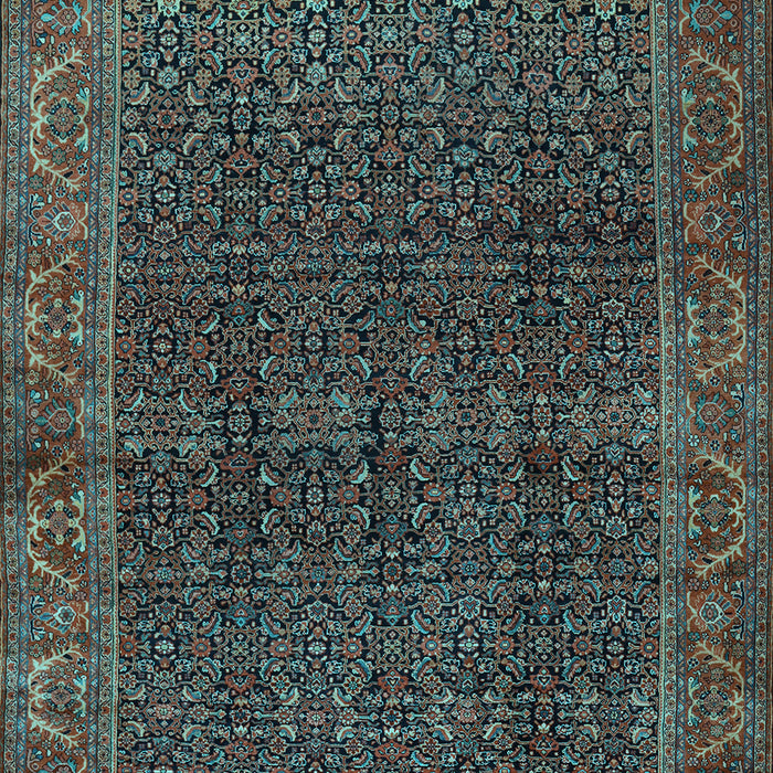 Persian Light Blue Traditional Rug, tr2225lblu