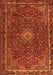 Persian Orange Traditional Rug, tr2226org