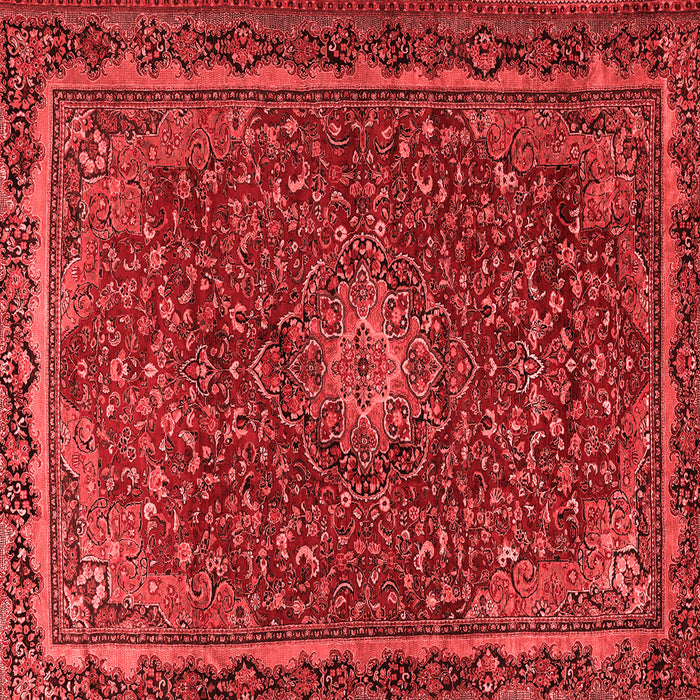 Machine Washable Persian Red Traditional Rug, wshtr2226red