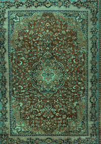 Persian Turquoise Traditional Rug, tr2226turq