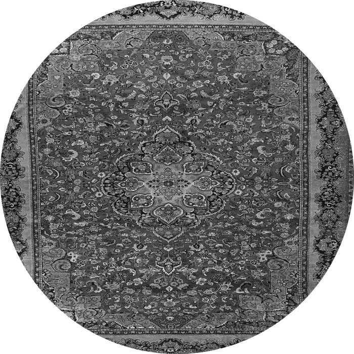 Square Persian Gray Traditional Rug, tr2226gry