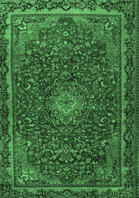 Persian Emerald Green Traditional Rug, tr2226emgrn